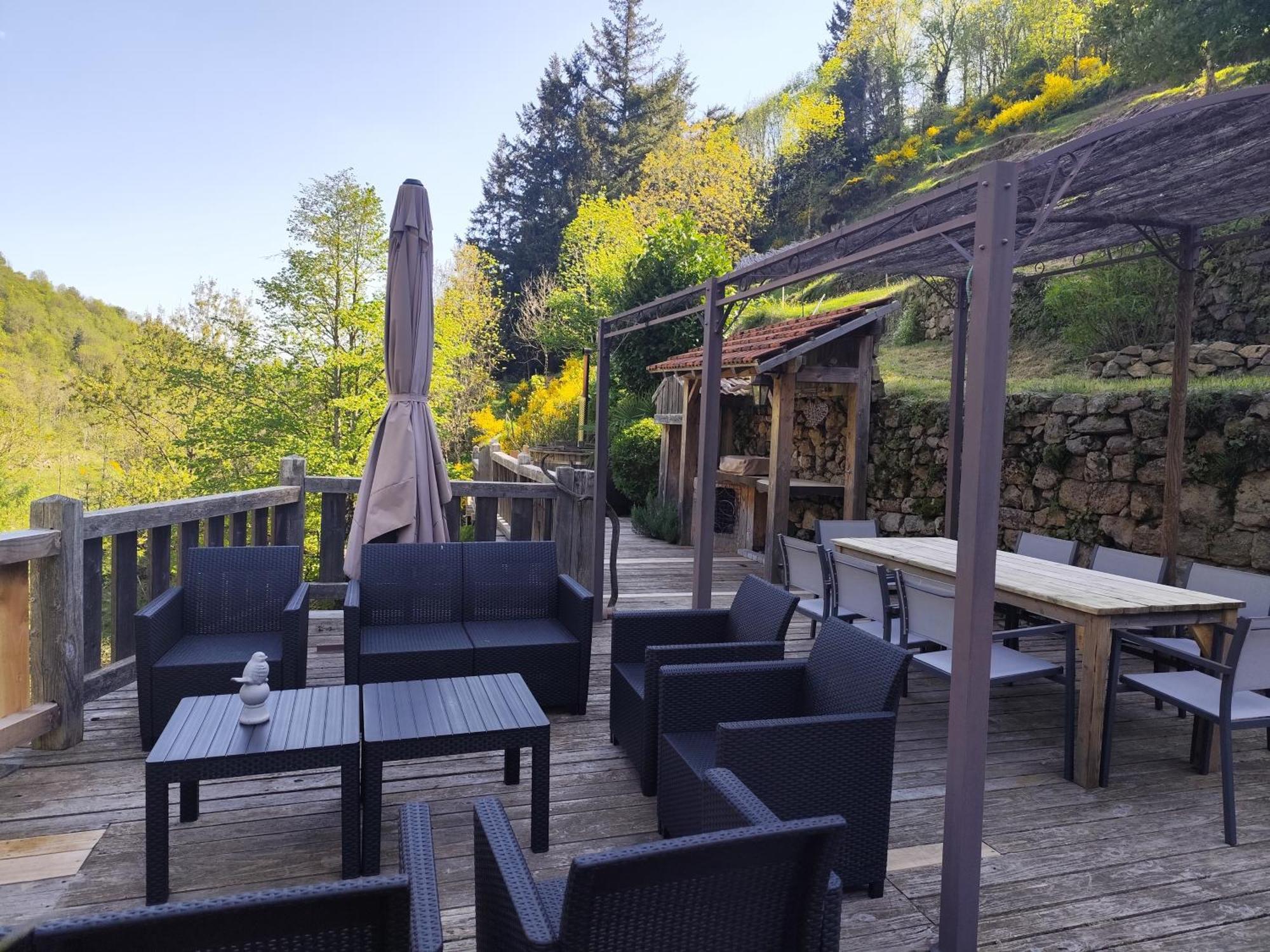 Maison Pres De La Dolce Via Avec Bain Norvegien Saint-Cierge-sous-le-Cheylard Ngoại thất bức ảnh